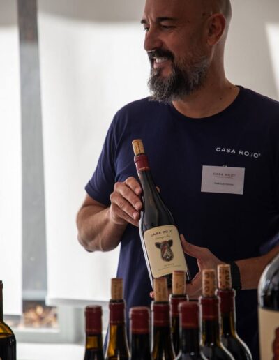 Présentation des vins Casa Rojo